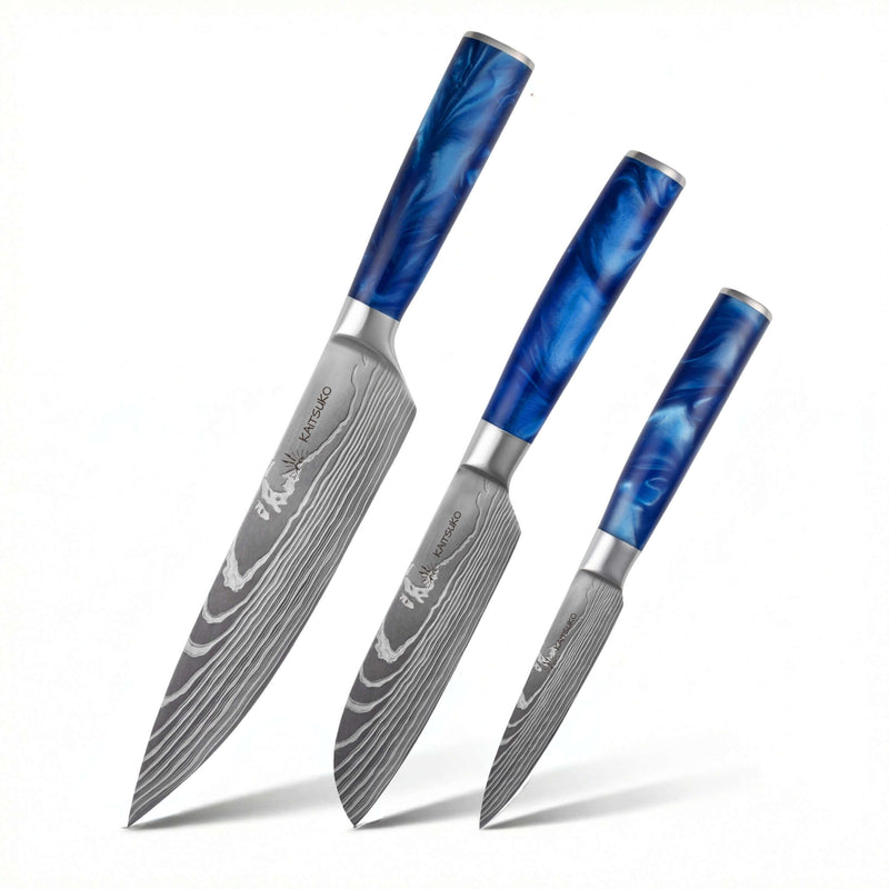 Set de 3 couteaux Japonais - Chef Tanaka - photo 3