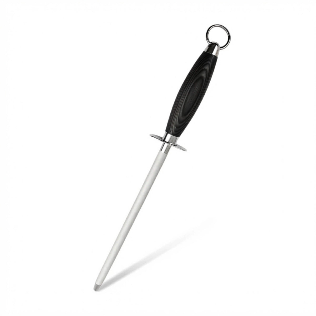 Fusil à aiguiser professionnel – Bois foncé – 23 cm