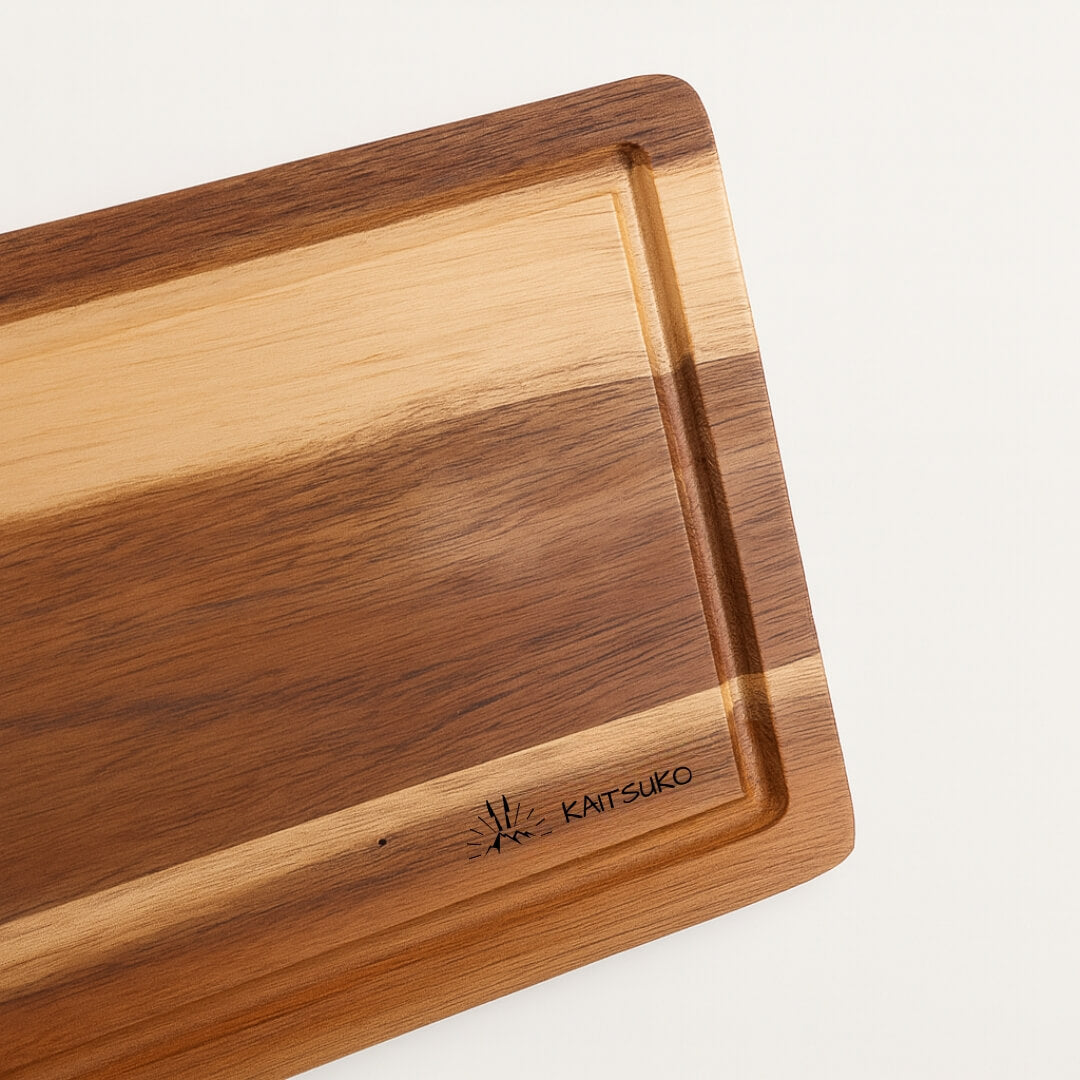 Planche à découper en bois - 28x20cm - photo 3