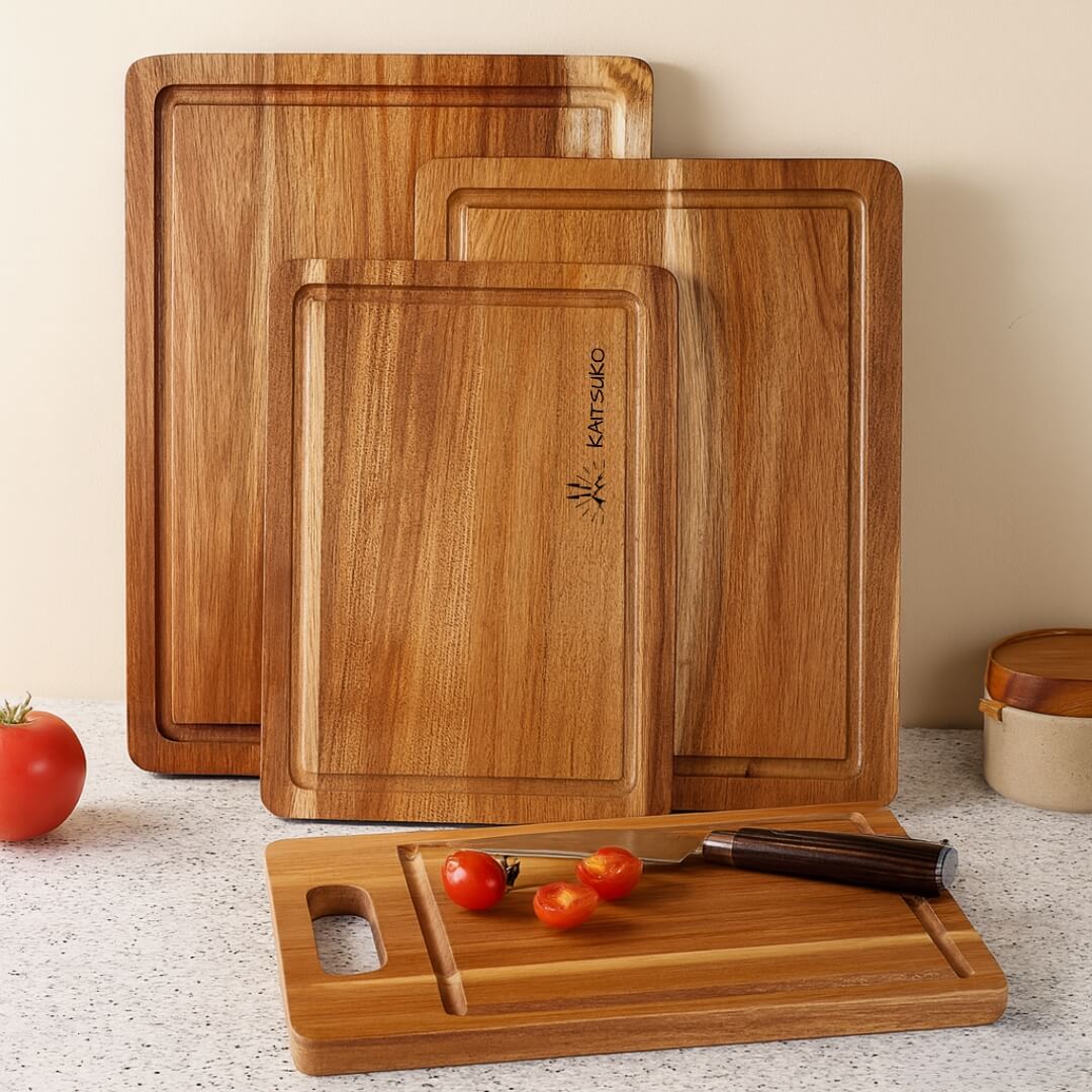 Planche à découper en bois - 28x20cm - photo 4