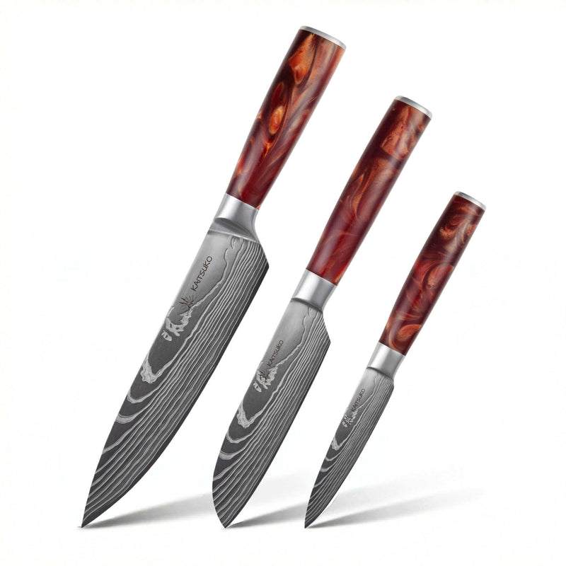 Set de 3 couteaux Japonais - Chef Tanaka - photo 5