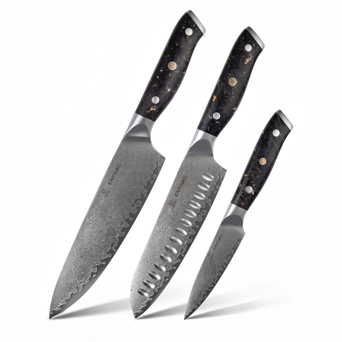 Set de 3 couteaux Japonais - Chef Yakumoto - photo 3