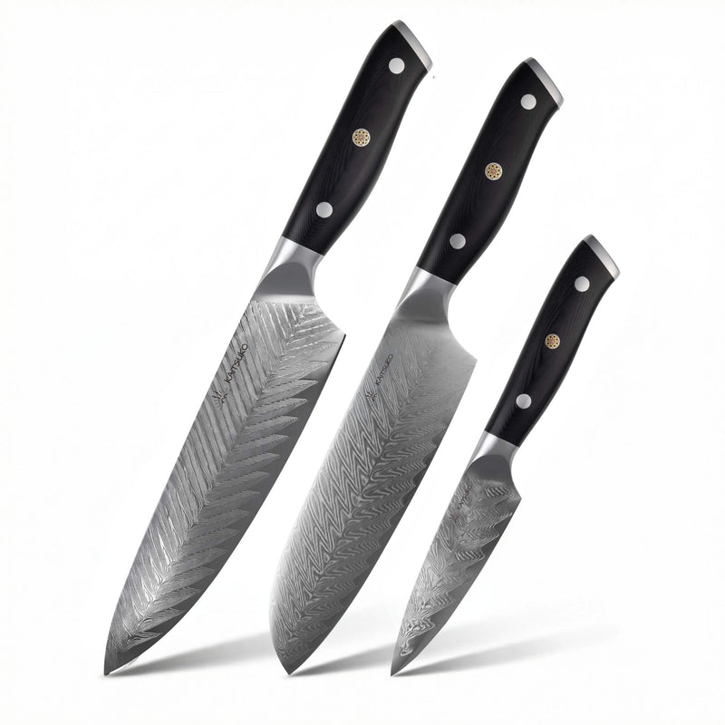 Set de 3 couteaux Japonais - Chef Yakumoto