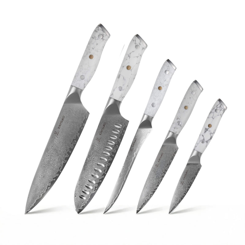 Set de 5 couteaux Japonais - Chef Yakumoto - photo 5