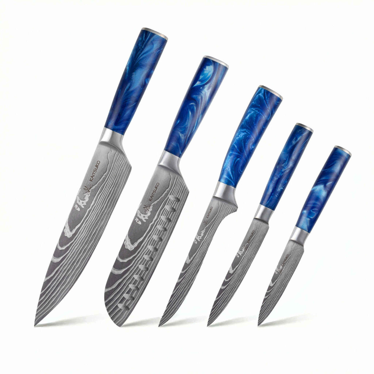 Set de 5 couteaux Japonais - Chef Tanaka - photo 3
