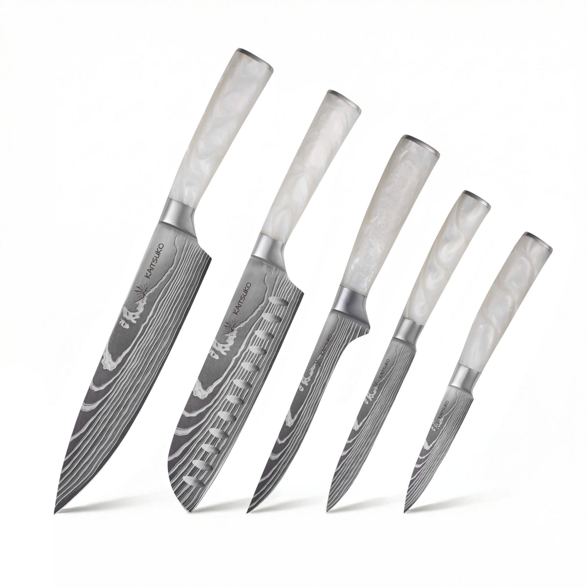 Set de 5 couteaux Japonais - Chef Tanaka - photo 7