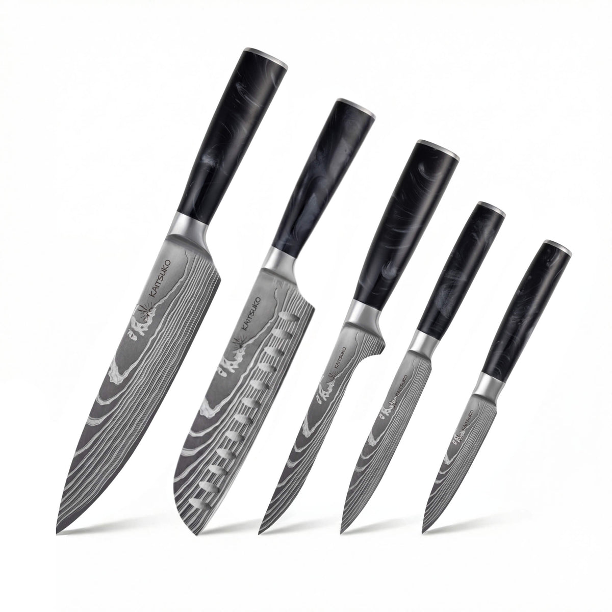 Set de 5 couteaux Japonais - Chef Tanaka - photo 9