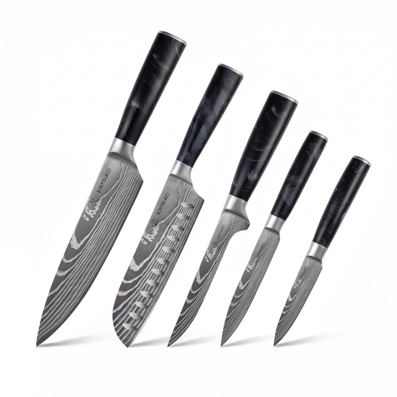 Set de 5 couteaux Japonais - Chef Tanaka - photo 9