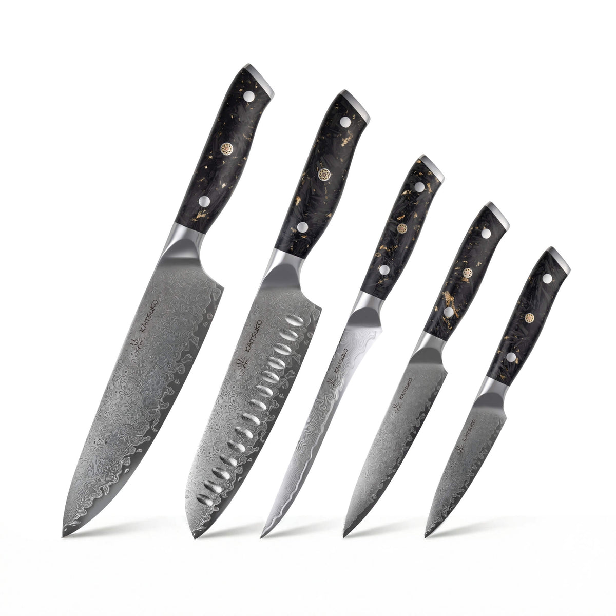 Set de 5 couteaux Japonais - Chef Yakumoto - photo 3