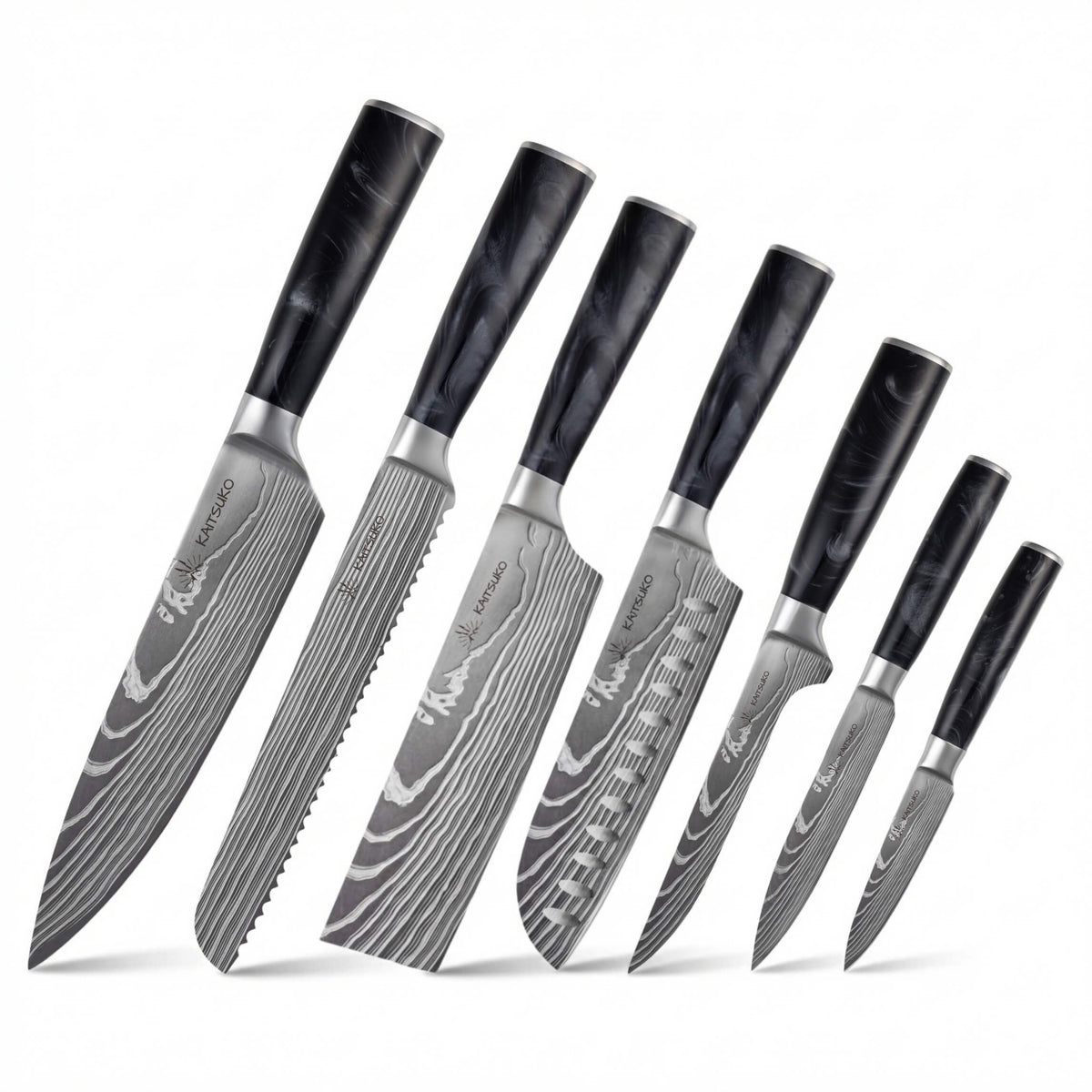 Set de 7 couteaux Japonais - Chef Tanaka - photo 9
