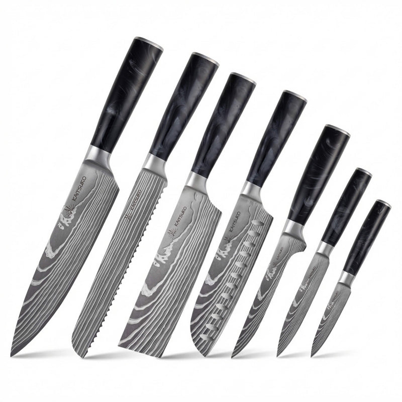 Set de 7 couteaux Japonais - Chef Tanaka - photo 9